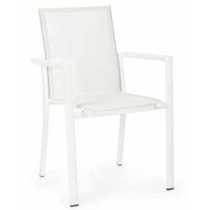 Ogrodowe krzesło Konnor White