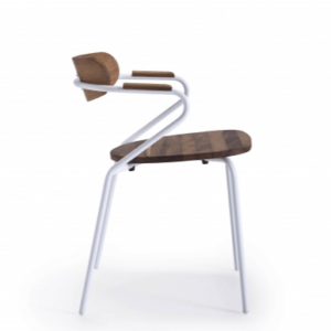 Drewniane krzesło Linea/E