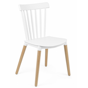 Białe krzesło Warren