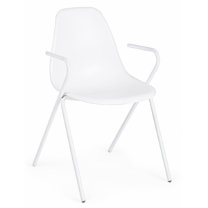 Białe krzesło Anastasia