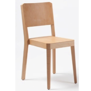Drewniane krzesło Stealth
