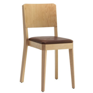 Krzesło Stealth/L z tapicerowanym siedziskiem