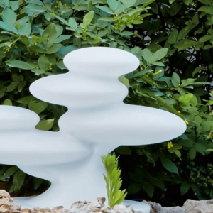 Nowoczesna lampa stołowa bonsai do domu i ogrodu