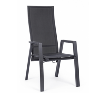 Nowoczesne krzesło ogrodowe Antracite