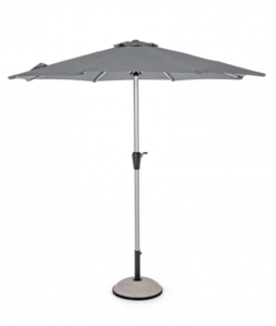 Vienna Dark Grey 2.5m parasol do ogrodu