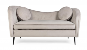 Dwuosobowa sofa Candis w kolorze szarym