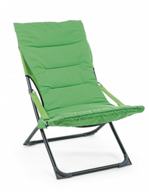 Składane krzesło ogrodowe Relax Lime