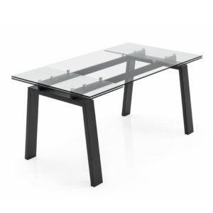 Stół Zeffiro 140-220x90 z metalową podstawą