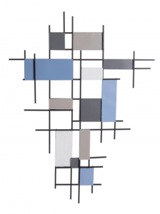 Dekoracja ścienna Mondrian 80 x 60