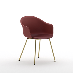 Stylowe krzesło fotelowe Mani Armshell Plastic 4L