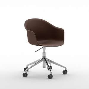 Designerskie krzesło fotelowe Mani Armshell Plastic W-HO