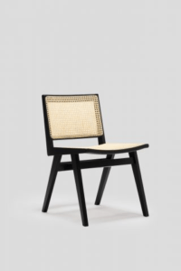 Stylowe krzesło Dorothea Cane z rattanowymi splotami