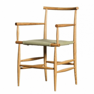Krzesło Pelleossa z podłokietnikami