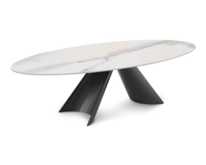 Elegancki stół Tuile-OV280 z ceramicznym blatem