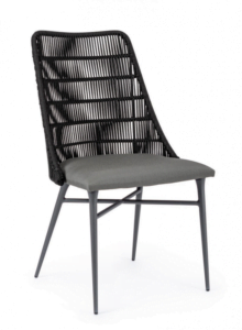 Krzesło ogrodowe Tablita Charcoal