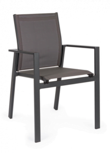 Krzesło ogrodowe Crozet Dark