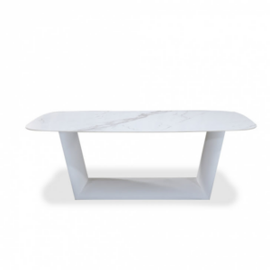 Oryginalny stół Tolo z ceramicznym blatem z efektem marmuru