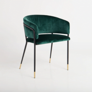 Eleganckie krzesło fotelowe Dalen