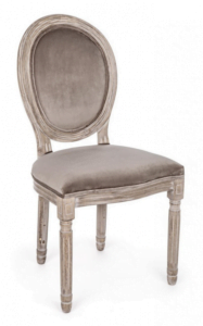 Klasyczne krzesło Mathilde Taupe