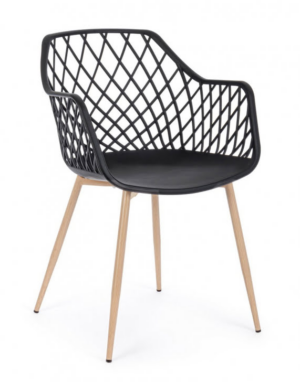 Designerskie krzesło Optik Black