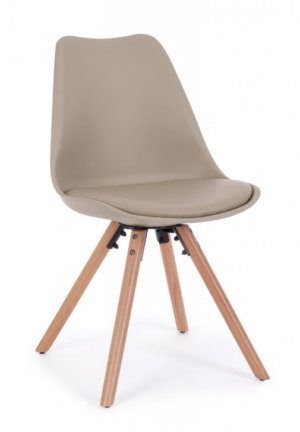 Eleganckie krzesło New Trend Taupe
