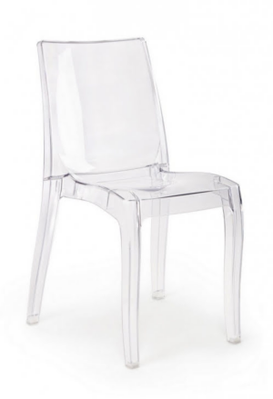 Transparentne krzesło Drover