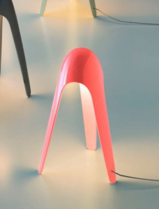 Lampa stołowa nowoczesna Fluida