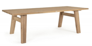 Stół ogrodowy Rey z drewnianym blatem 200X100