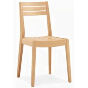 Krzesło drewniane Unica