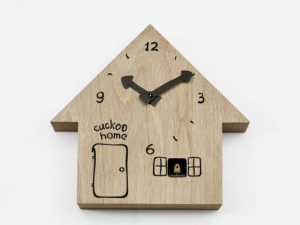 Drewniany zegar z kukułką Cuckoo Home