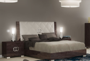 Tapicerowane łóżko Prestige Umber 180x200