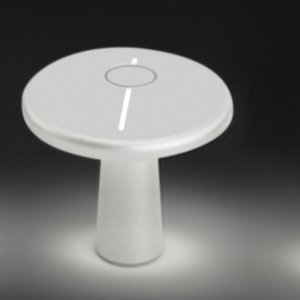 Lampa stołowa biała Hoop