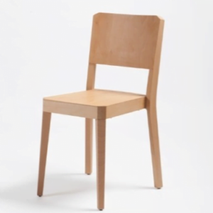 Drewniane krzesło Stealth