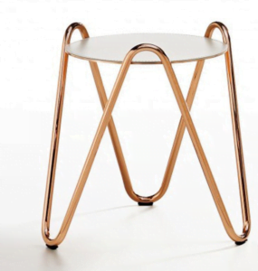 Stolik kawowy industialna ława Trogo do salonu 100 cm