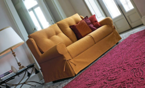 Stylowa sofa Farnese 145cm z funkcją spania