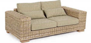 Sofa ogrodowa Lean 190cm z rattanu