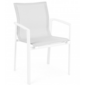 Białe krzesło Gav