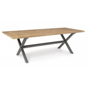 Stół ogrodowy Shel z drewnianym blatem  240X100