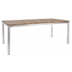 Stół ogrodowy Murp z drewnianym blatem 200X100
