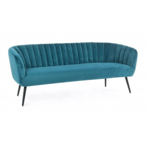 Elegancka turkusowa sofa Avril