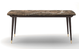Oryginalny stół Coco z marmurowym blatem