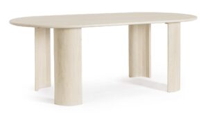 Stylowy stół Orlando z owalnym blatem 210x100