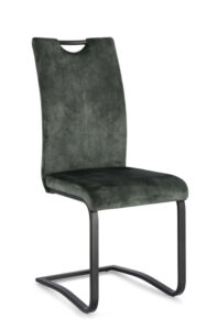 Eleganckie krzesło Kenneth Dark Grey