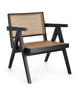 Krzesło fotelowe Galia Black