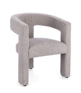 Tapicerowane krzesło fotelowe Arabella