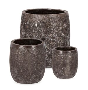 Zestaw trzech donic ogrodowych Duyen Rusty Zestaw trzech donic ogrodowych Duyen Rusty