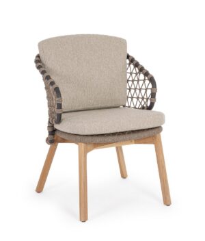 Modernistyczne krzesło ogrodowe Eularia Modernistyczne krzesło ogrodowe Eularia