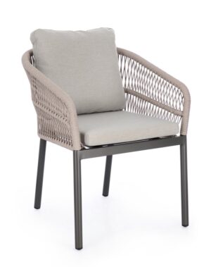 Stylowe krzesło Galdana Charc/Khaki Stylowe krzesło Galdana Charc/Khaki