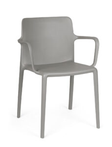 Krzesło Chloris Grey z podłokietnikami Krzesło Chloris Grey z podłokietnikami