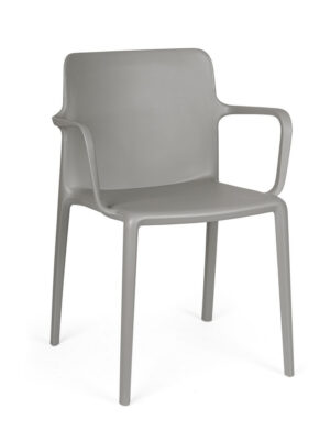 Krzesło Chloris Grey z podłokietnikami Krzesło Chloris Grey z podłokietnikami